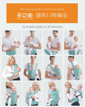 Load image into Gallery viewer, Deluxe Ergonomic 3in1 baby carrier
